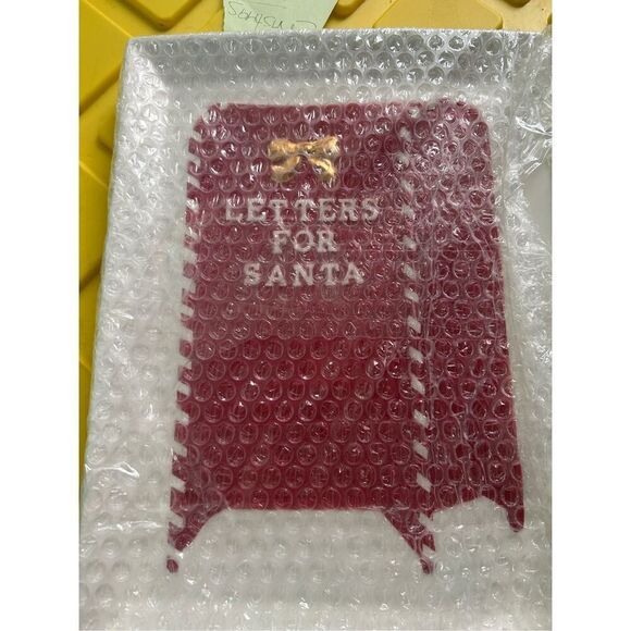 Magenta Rae Dunn Letters For Santa Mailbox Cookie Tray 10 X 13 - Picture 3 of 4